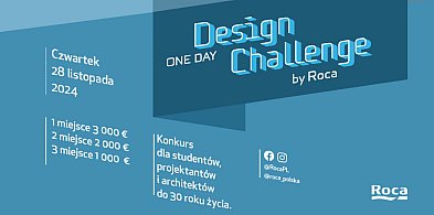 Konkurs„Roca One Day Design Challenge”2024–rejestracja do V polskiej edycji już ot-3801